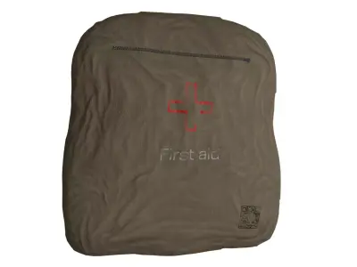 First aid kit Low-poly 3D model order
