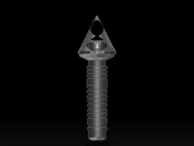 shuriken collection metal spike 3D Model Pack