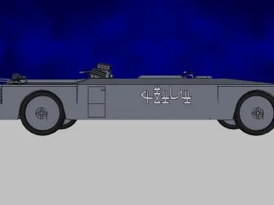 CV72BR2 military vehicle Free 3D print model