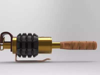 Stunt Hand Grenade SHERLOCK HOLMES A GAME OF SHADOWS 3D print model