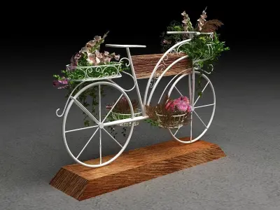 Cycle decor 3D model