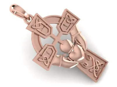CROSS PENDANT CR191 3D print model