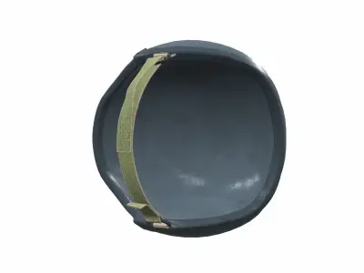 Pilot helmet f1 Free 3D model