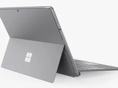 Microsoft Surface Pro 8 and Microsoft Surface Arc 3D model