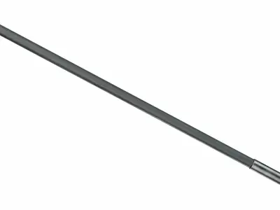 Demon spear Low-poly 3D model