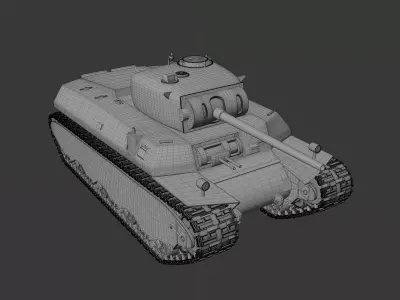 M6 Tank 3D model