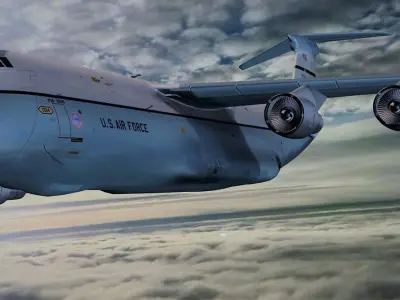 C-5 Transport Free 3D model