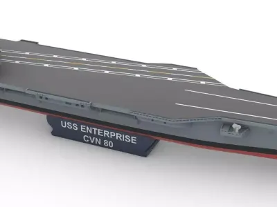 USS Enterprise  3D print model