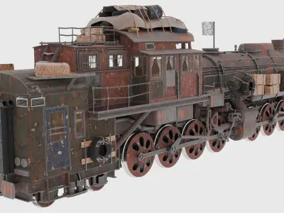 Aurora Low-poly 3D model buy