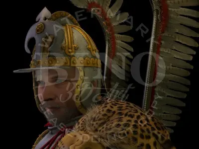 Polish hussar 3D model purchase