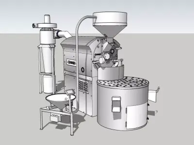 Coffee machine 3D model get