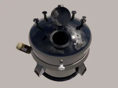 Mixer Tank 10m3 3D model