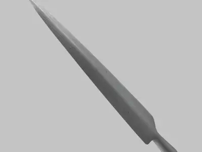 English polearm 3D model