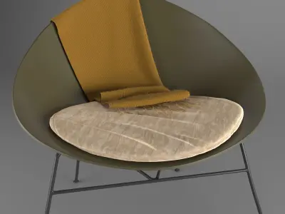 arper chair Free 3D model