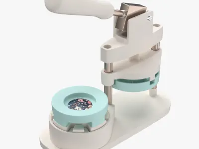 WR Tool Button Maker Kit 3D model