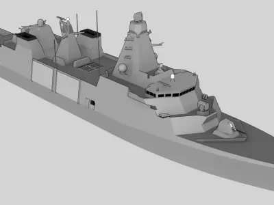 FFG Arrowhead 140 class Low-poly 3D model