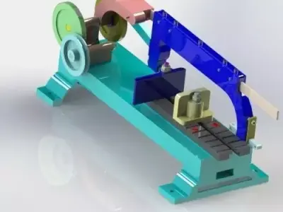Sawing machines Free 3D model