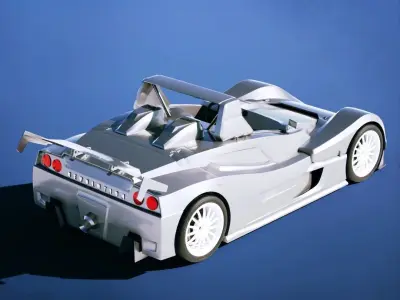 Lada Revolution II RS 2006 Low-poly 3D model
