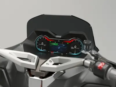 SRA 0-E zero emission Electric Vehicle 3D model