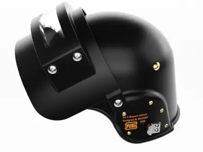 PUBG Helmet 3D model