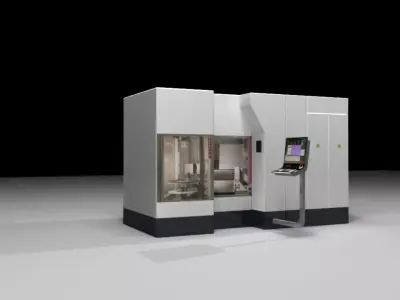 CNC machining 3D model get