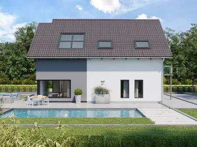 Private house 3D model get