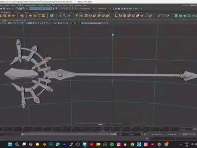magic stick model Low-poly 3D model purchase