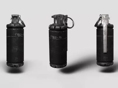 Flash Bang FBG-6 3D model