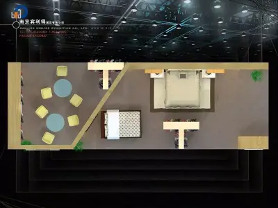 Exhibition - Area - 4X12-3DMAX2009-41 3D model