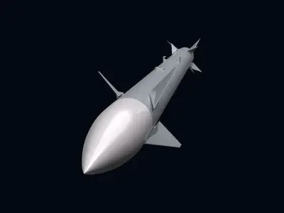SkySpear Missile 3D model