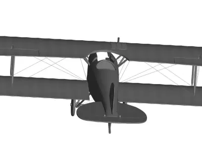 albatros d2 3D model