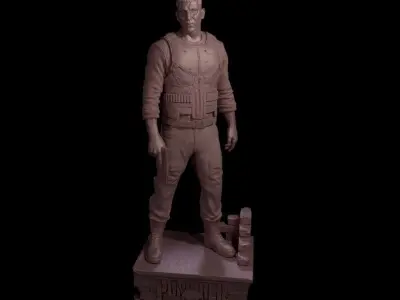 The Punisher 3D print model