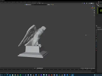 Germania - Reich Adler Eagle17 3D model