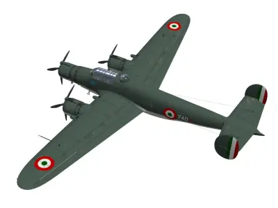 cant z1007bis 3D model purchase