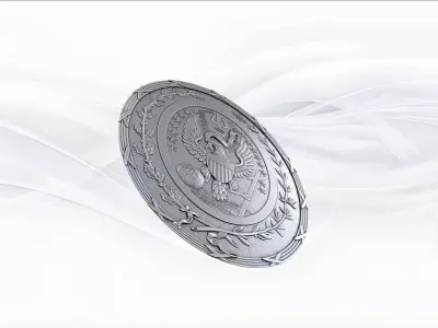 Georgetown Seal 3D print model