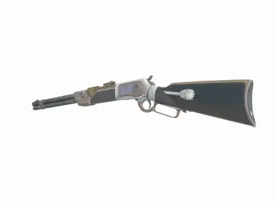 Magic style shotgun 3D model