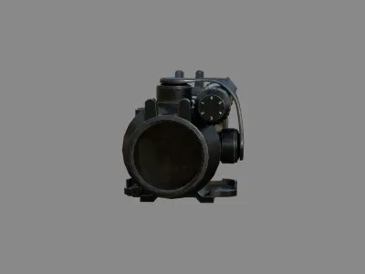 Weapon - Scope - 05 - Aimpoint2X Low-poly 3D model