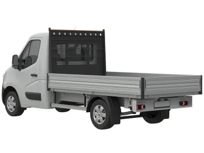 Renault Master 2015 Flatbed FWD L2H1 3D model
