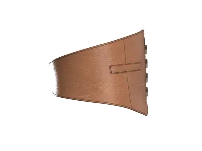 Button-down Belt 3D model