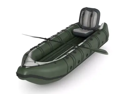 Inflatable Kayak 3D model