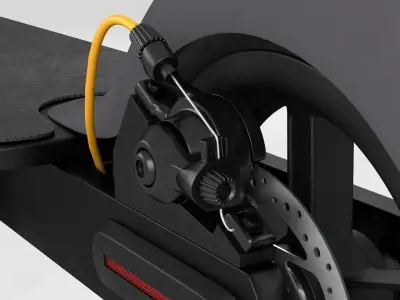 Scooter Electric high definition 3D model