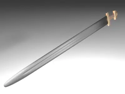 Viking sword 3D model get
