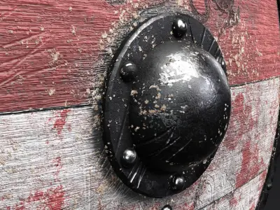 Vikings Shield 3D model   3D model