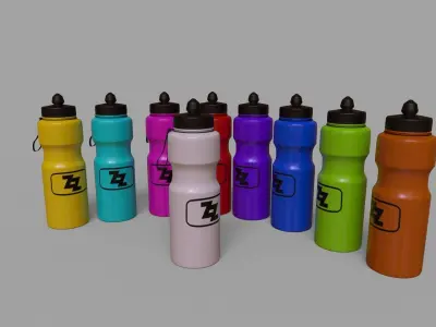 Water Bottle 3D model 53