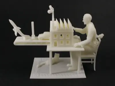 Third Industrial Revolution 3D print model