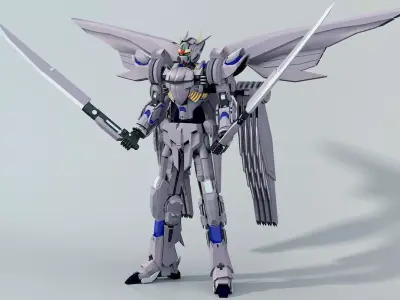 War robot Free 3D model