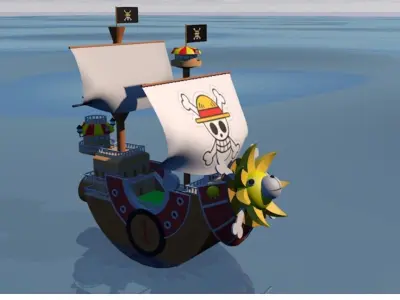 Thousand Sunny 3D model