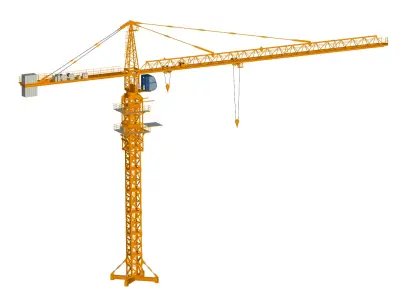 tower crane 3D model get