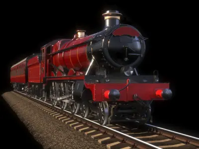GWR 4900 Hall Class 3D 3D model