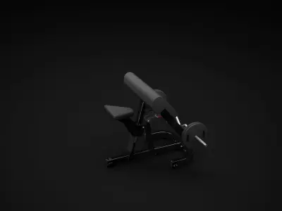 Scott Bench 3D model
